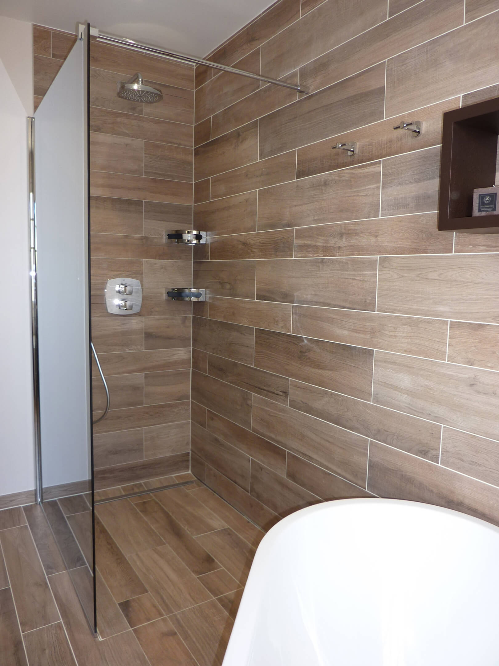 douche italienne paroi miroir creances