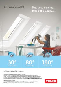 Opération Velux à Créances