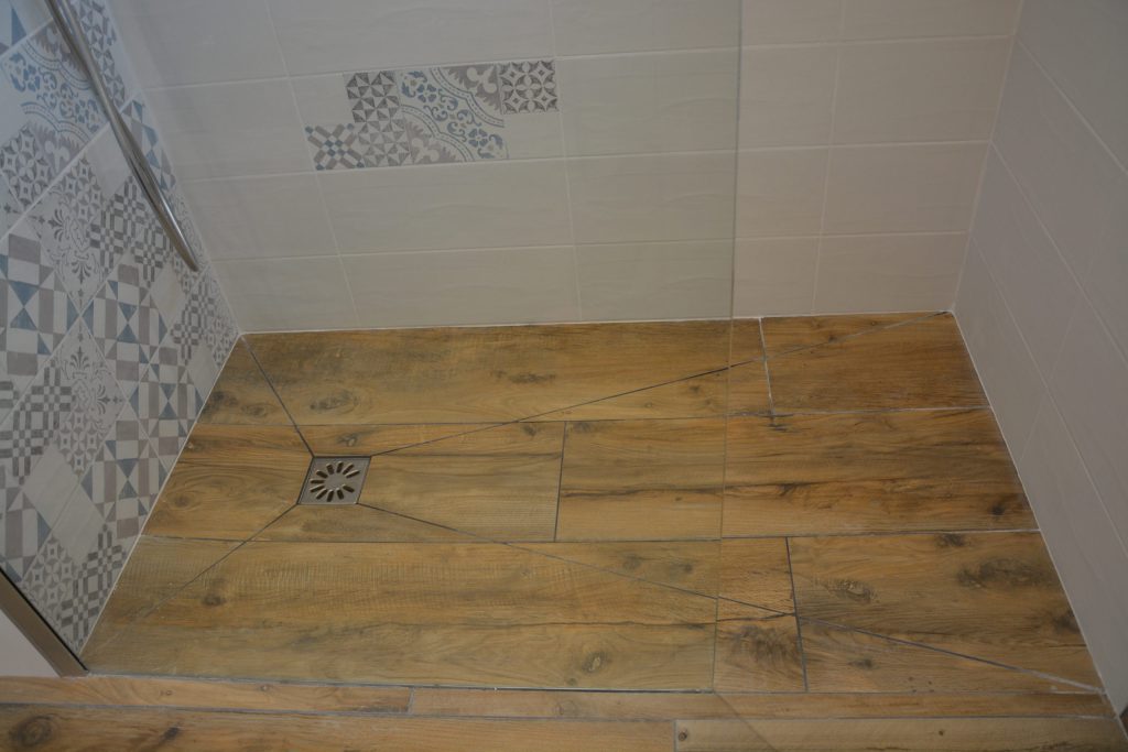 Douche italienne parquet