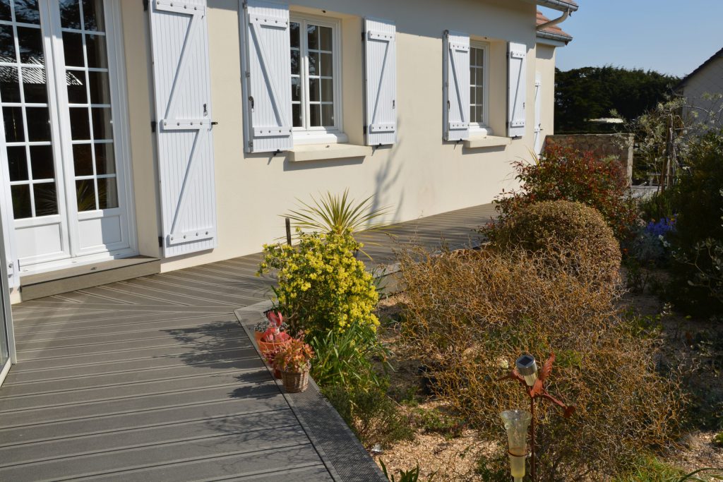 Terrasse en bois composite Silvadec