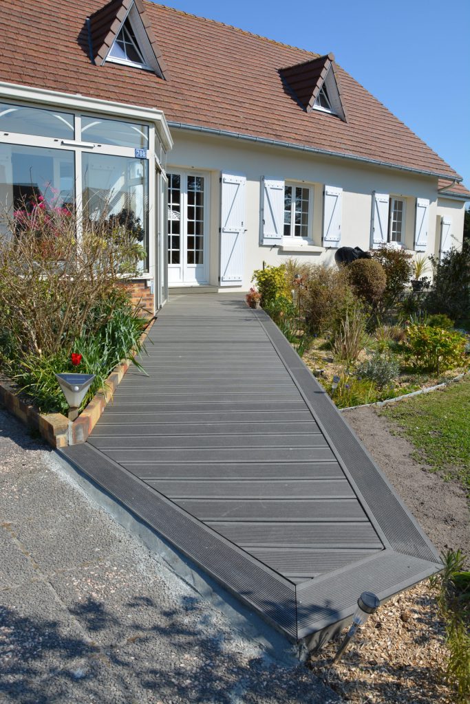 Terrasse en bois composite Silvadec