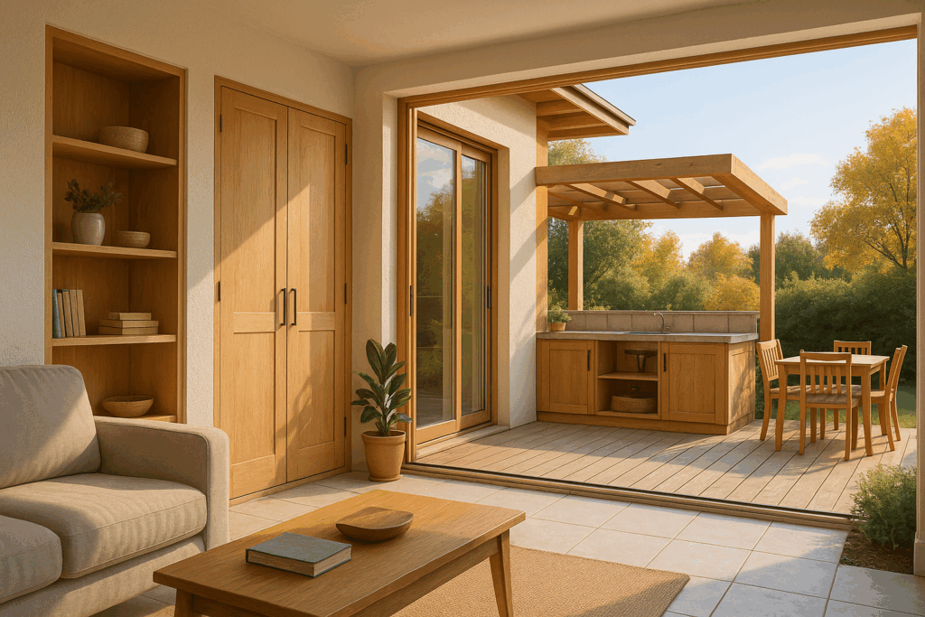 Agencement intérieur et extérieur sur mesure à Créances