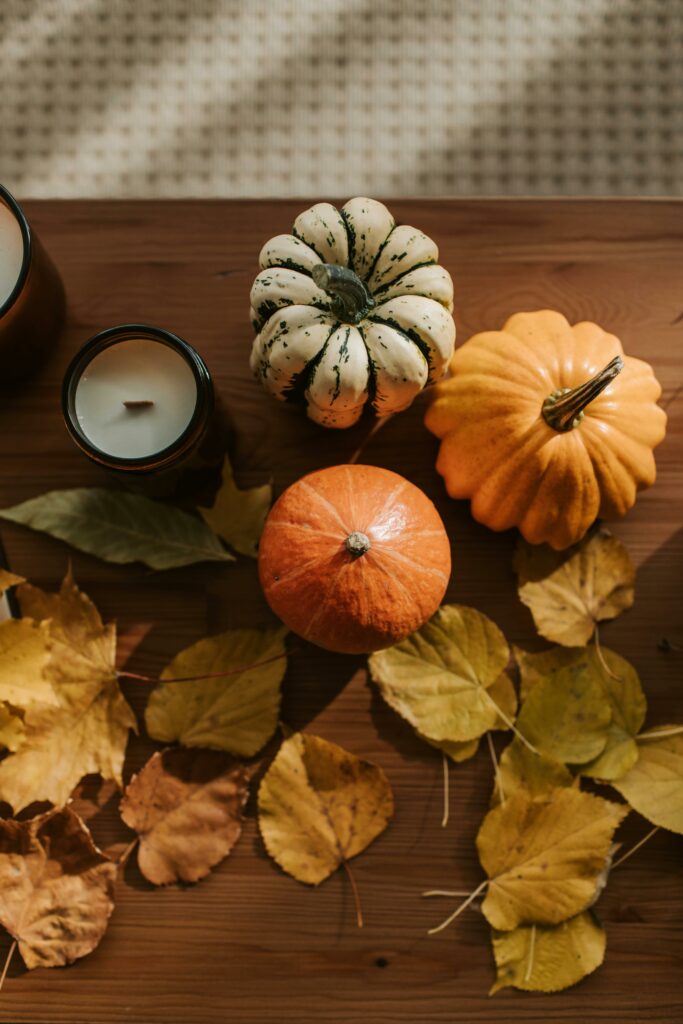 On mise aussi sur la décoration intérieure avec les produits de saisons